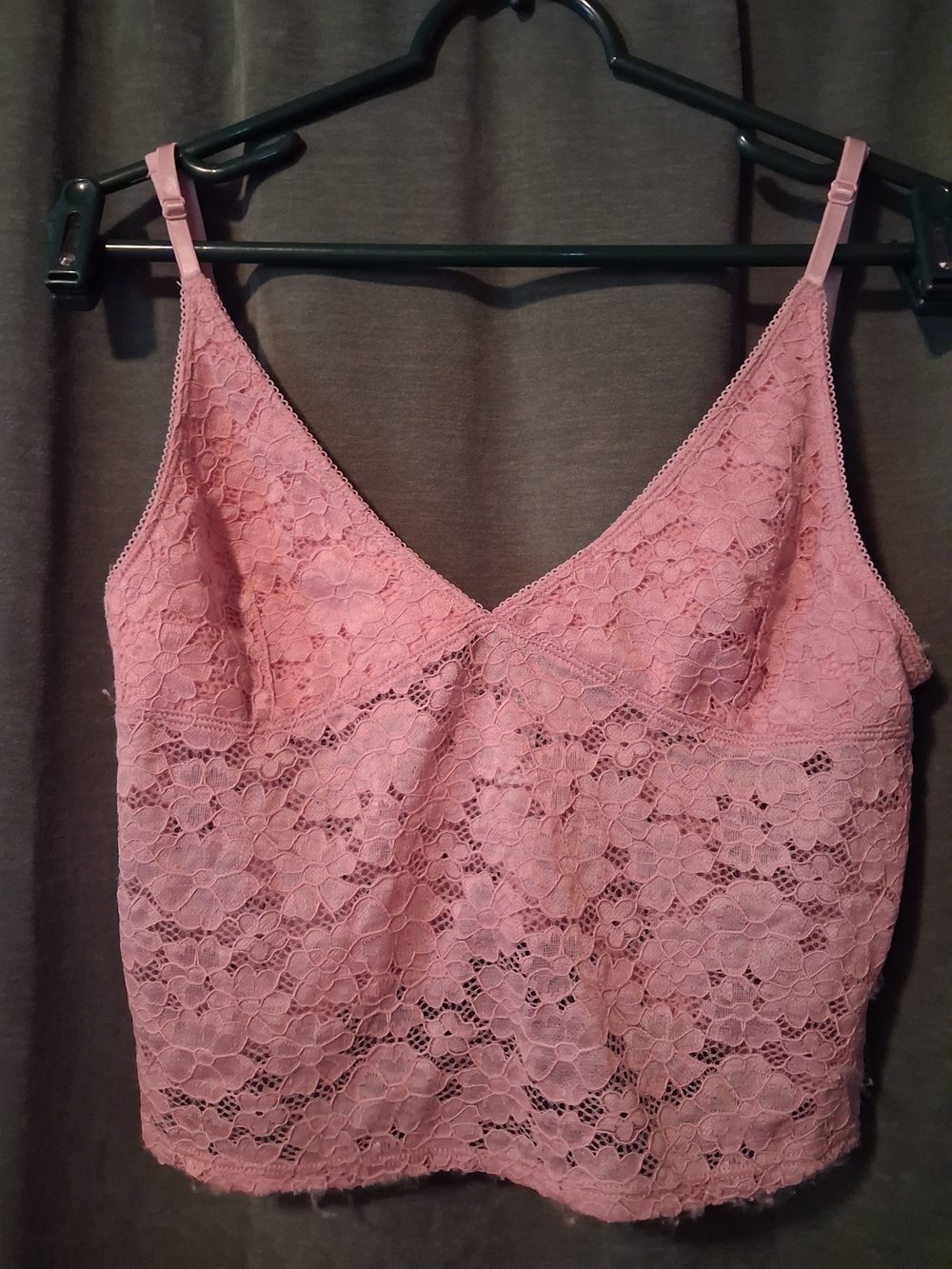 Urban Outfitters Pink Lace Cami